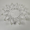 Vintage Heavens Gate Sun Moon Stars Glass Trinket Serving Dish Celestial