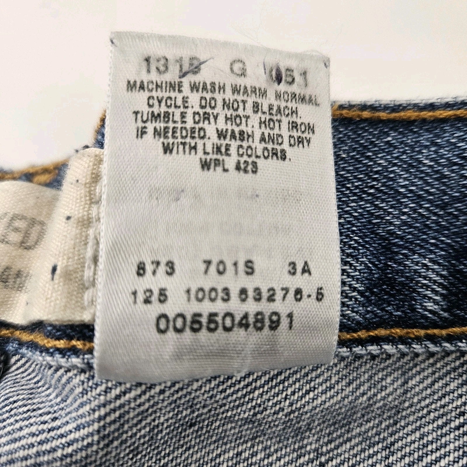 Vintage Levis 550 Jeans Mens 40x32 Relaxed Fit Denim Tapered Leg Y2K 2000s