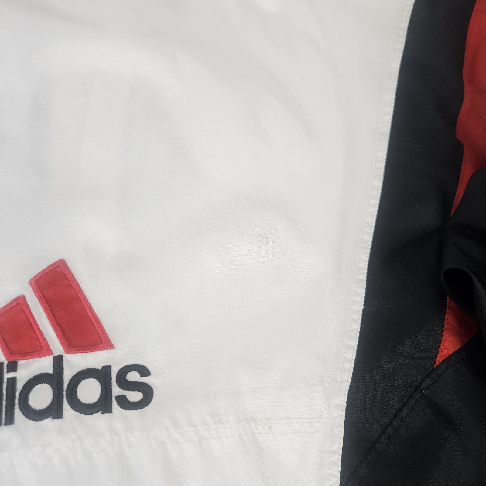 Vintage 90s Adidas Originals Windbreaker Jacket Football Mens Medium Sportswear