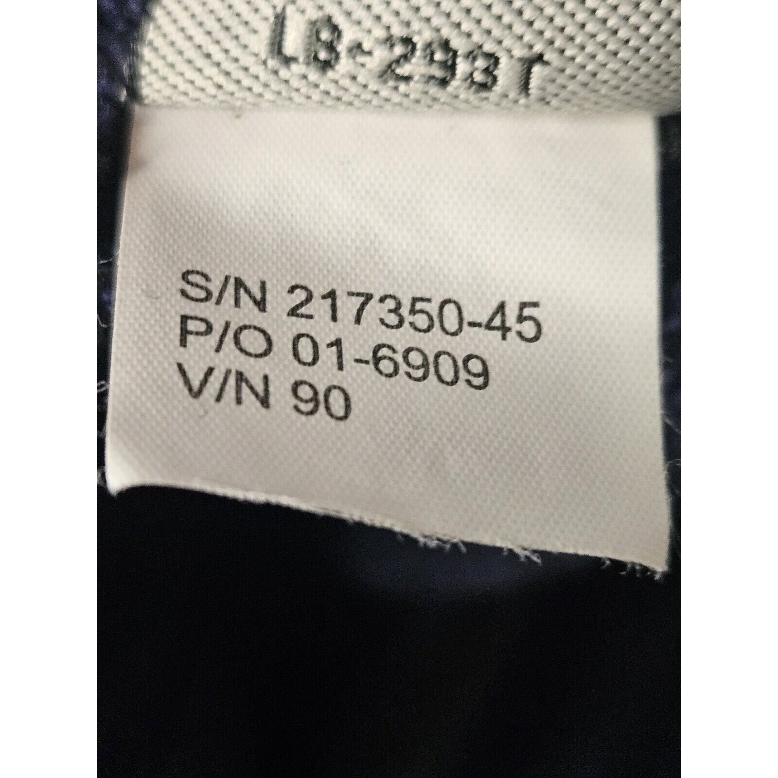 CUTTER & BUCK Men’s Ribbed Pullover Long Sleeve V-Neck Sweater Size M