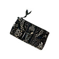 Vera Bradley Quilted Club Blue & Black Paisley 9" x 5-1/4"