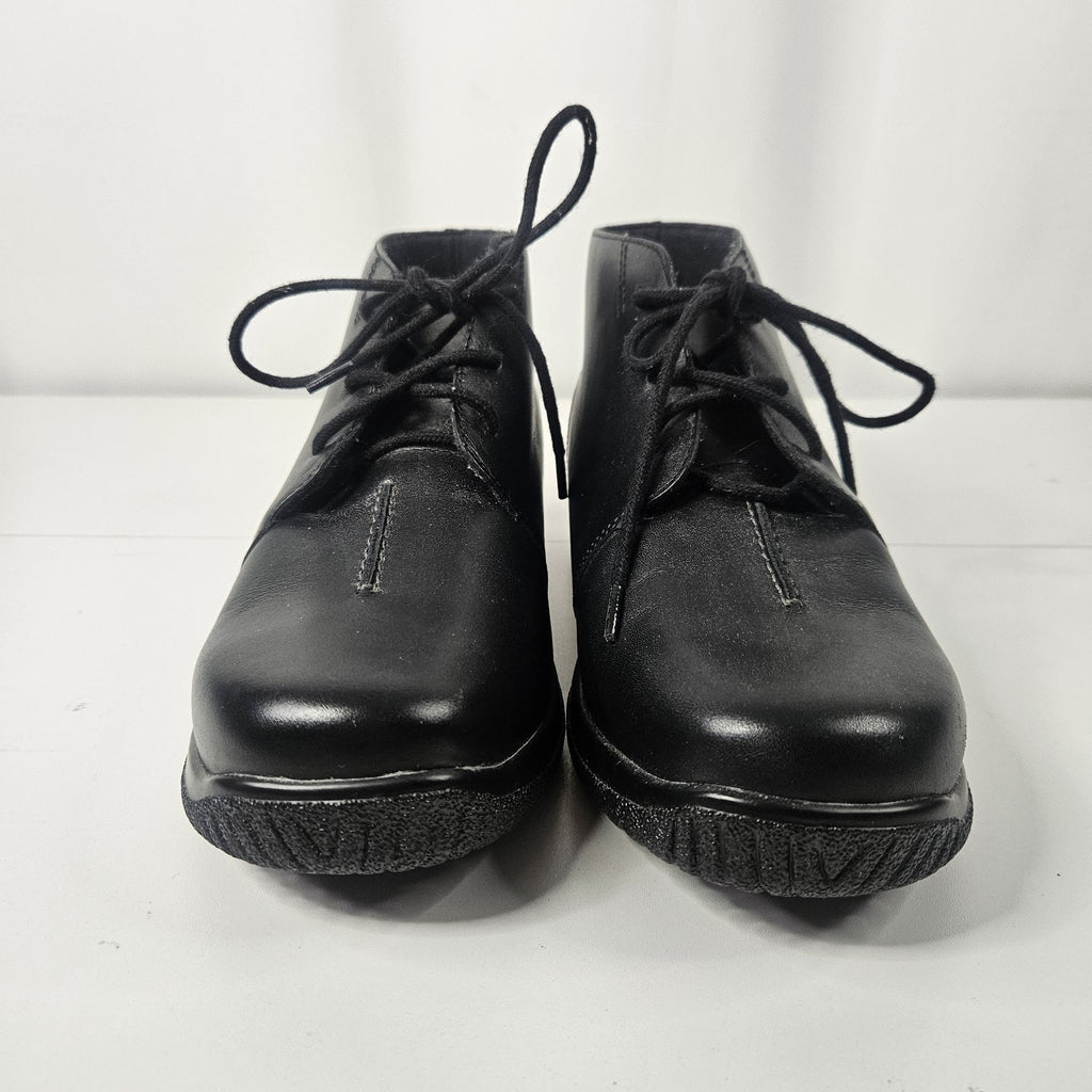 Drew Krista Women’s Black Boots 10141-12 9WW Extra Wide Orthopedic Shoes