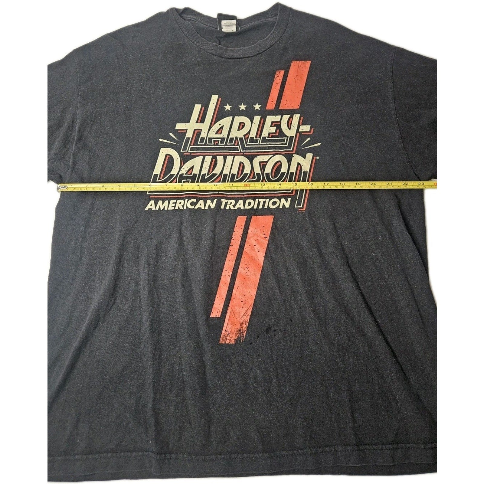 Harley-Davidson AMERICAN TRADITION Vintage Sturgis Black T-shirt Mens XL Biker