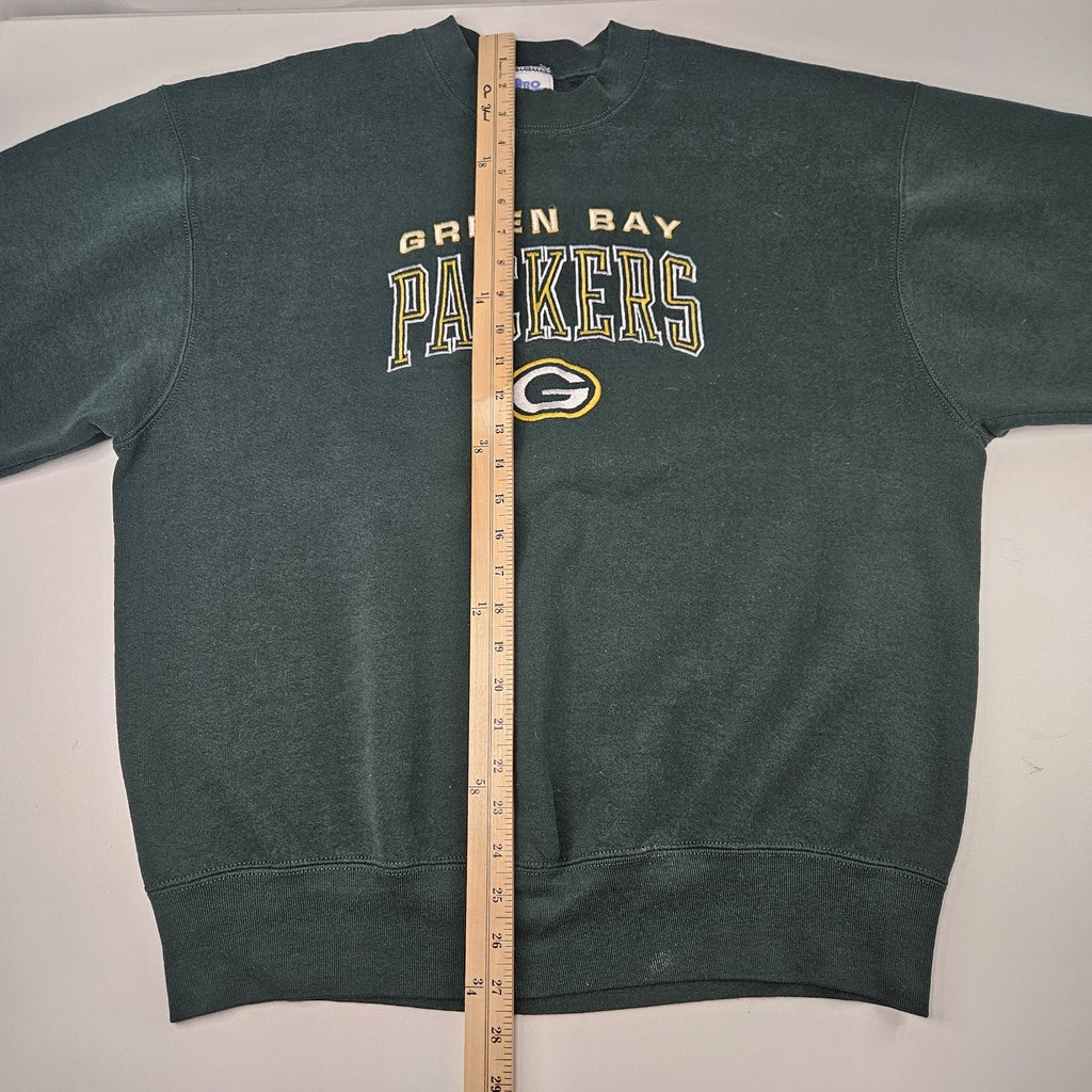 Vintage Green Bay Packers Sweatshirt Mens XL NFL Football Pro Player 90s Sweater
