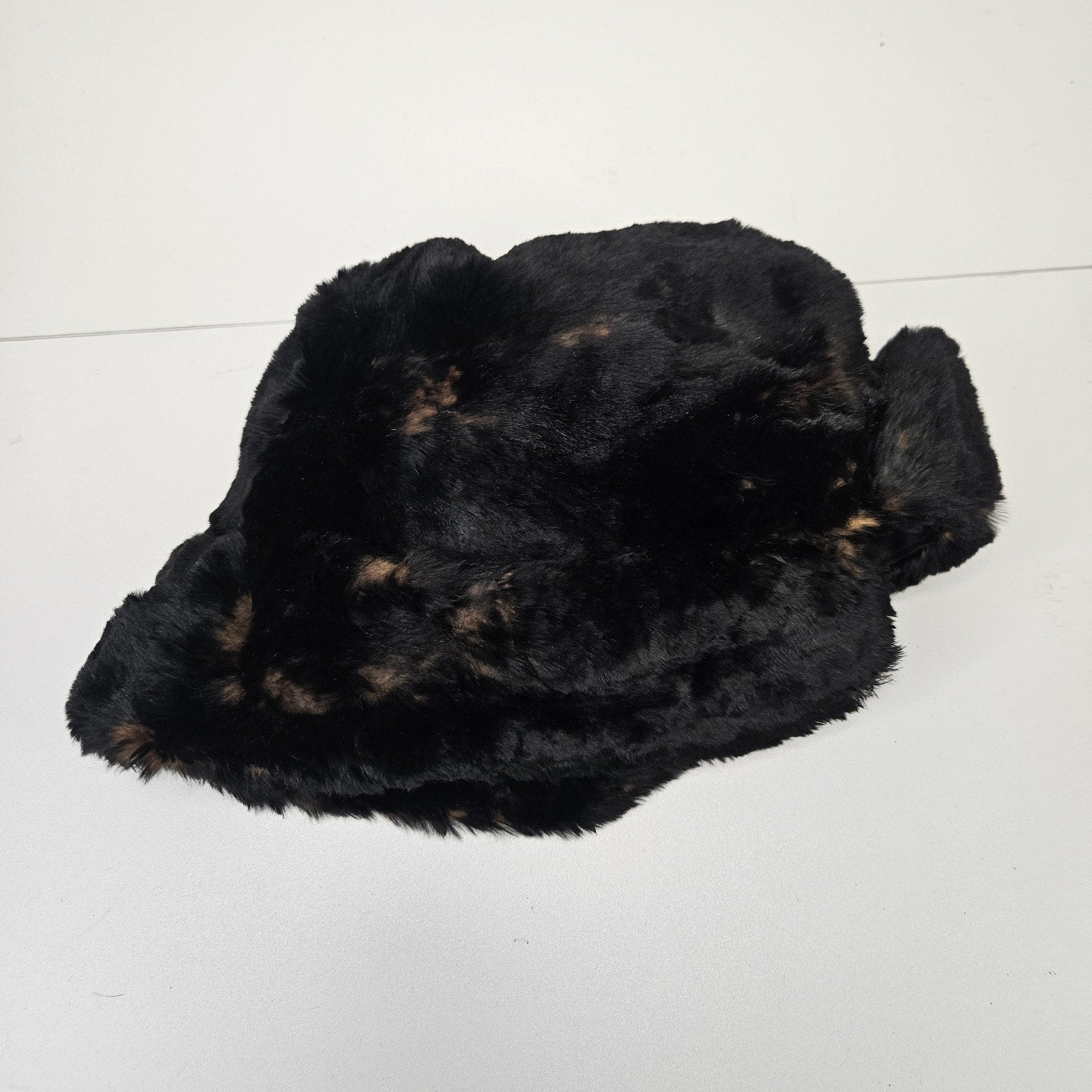 Vtg Unisex America Style Hudson Real Fur Super Warm Russian Ski Hat Earflap