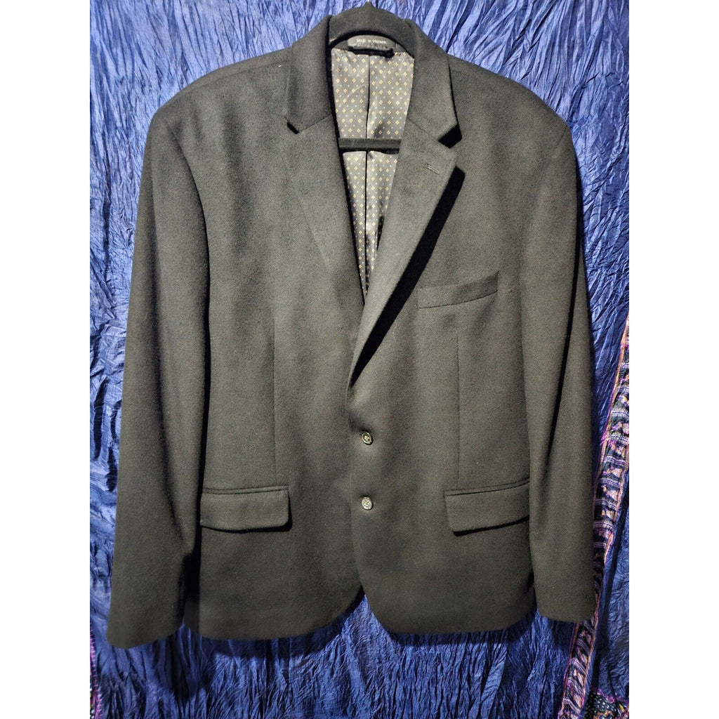 Lauren Ralph Lauren Sport Coat Blazer Men's XL Black 2-Button Jacket