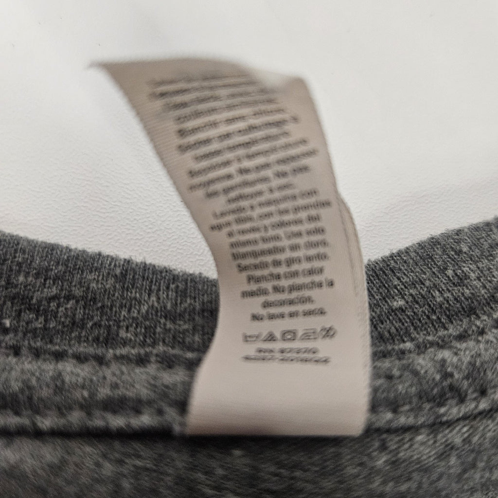 MUNA AD BONES Sound Cartoon Gray Tshirt Graphic Tee Mens 2XL