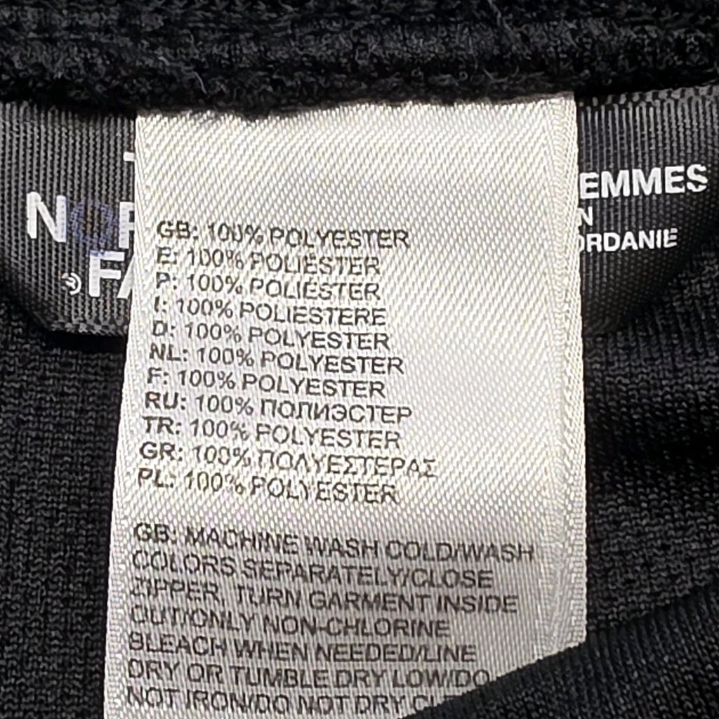 The North Face Women Flared Athleisure Pants Black Women's 2X Logo Criss Cross W