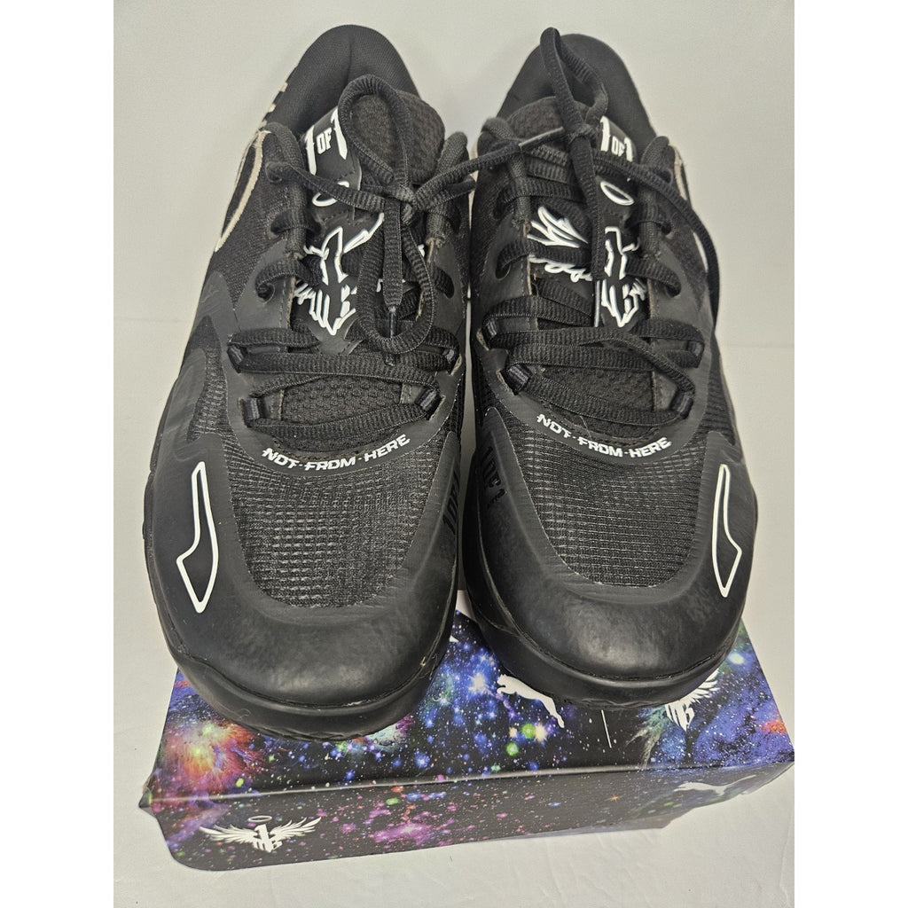 Puma MB.01 Low “Black Team White” (376941-12) Men Size 11.5 M Basketball Shoes