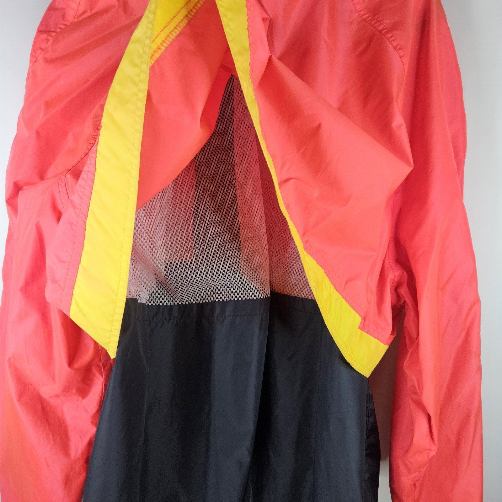 Vtg Woolrich Mens Colorblock Windbreaker Water Resistant Jacket XXL Running Coat
