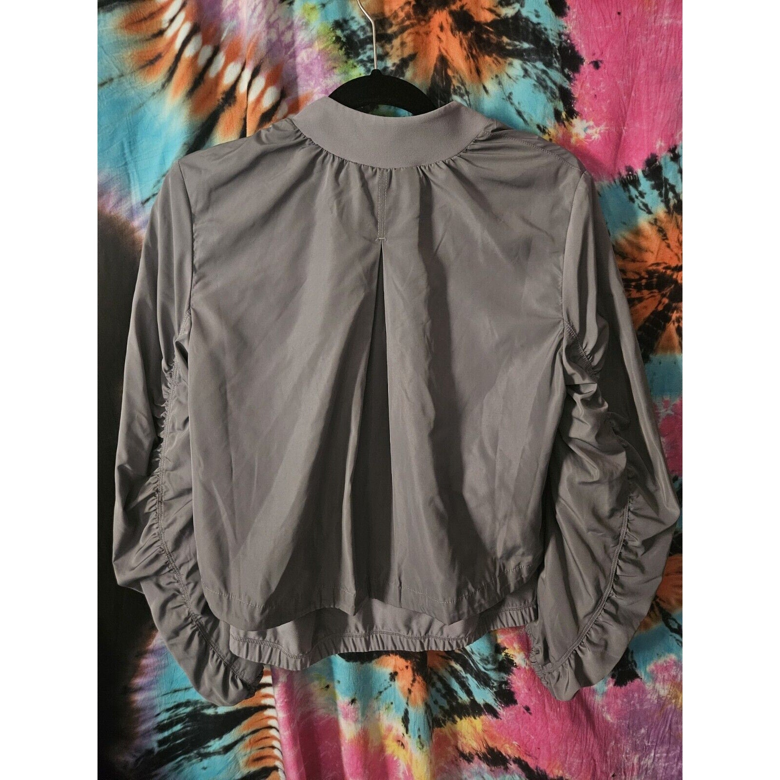 ATHLETA Women's Black Wayfarer Blouson Bomber Jacket Size XS