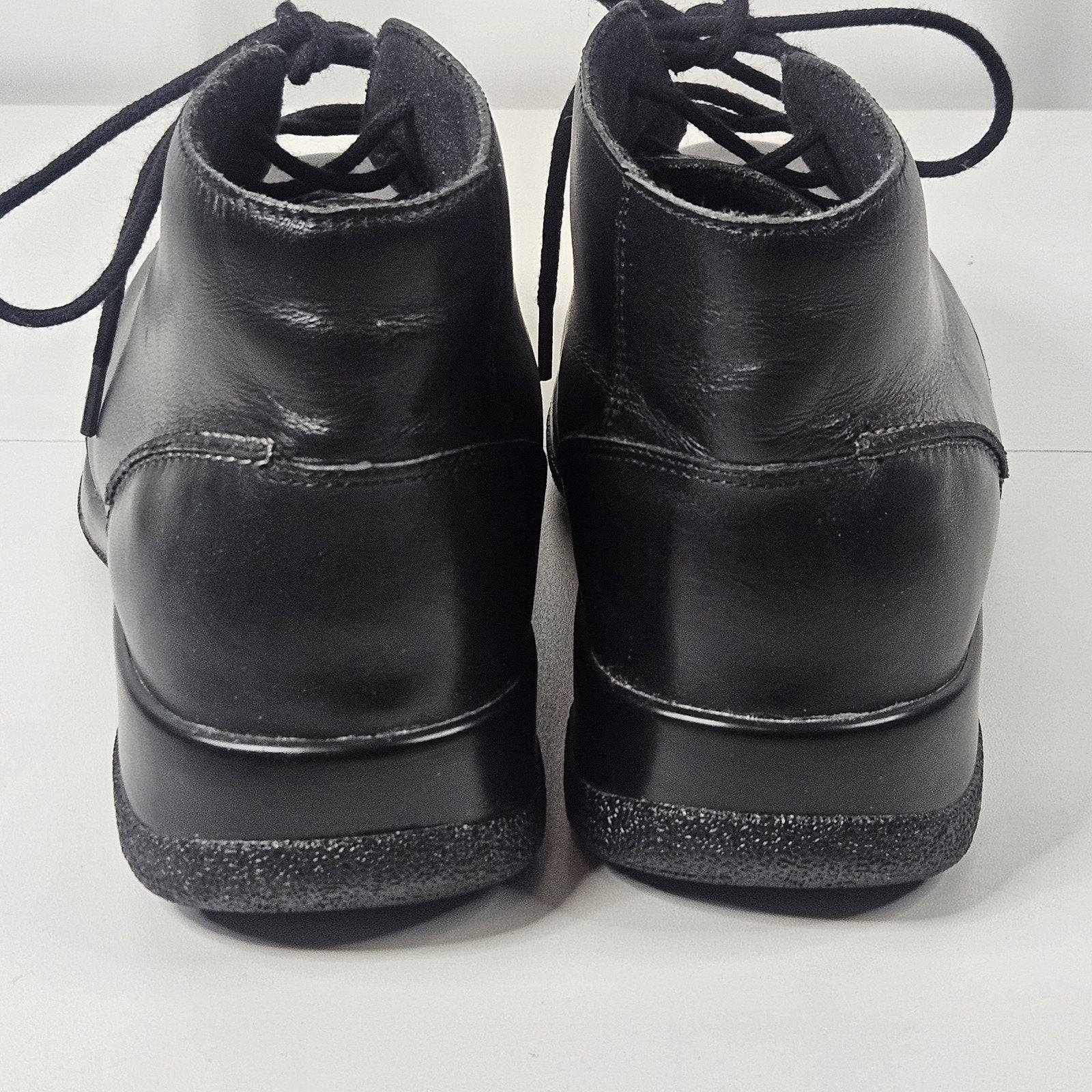 Drew Krista Women’s Black Boots 10141-12 9WW Extra Wide Orthopedic Shoes