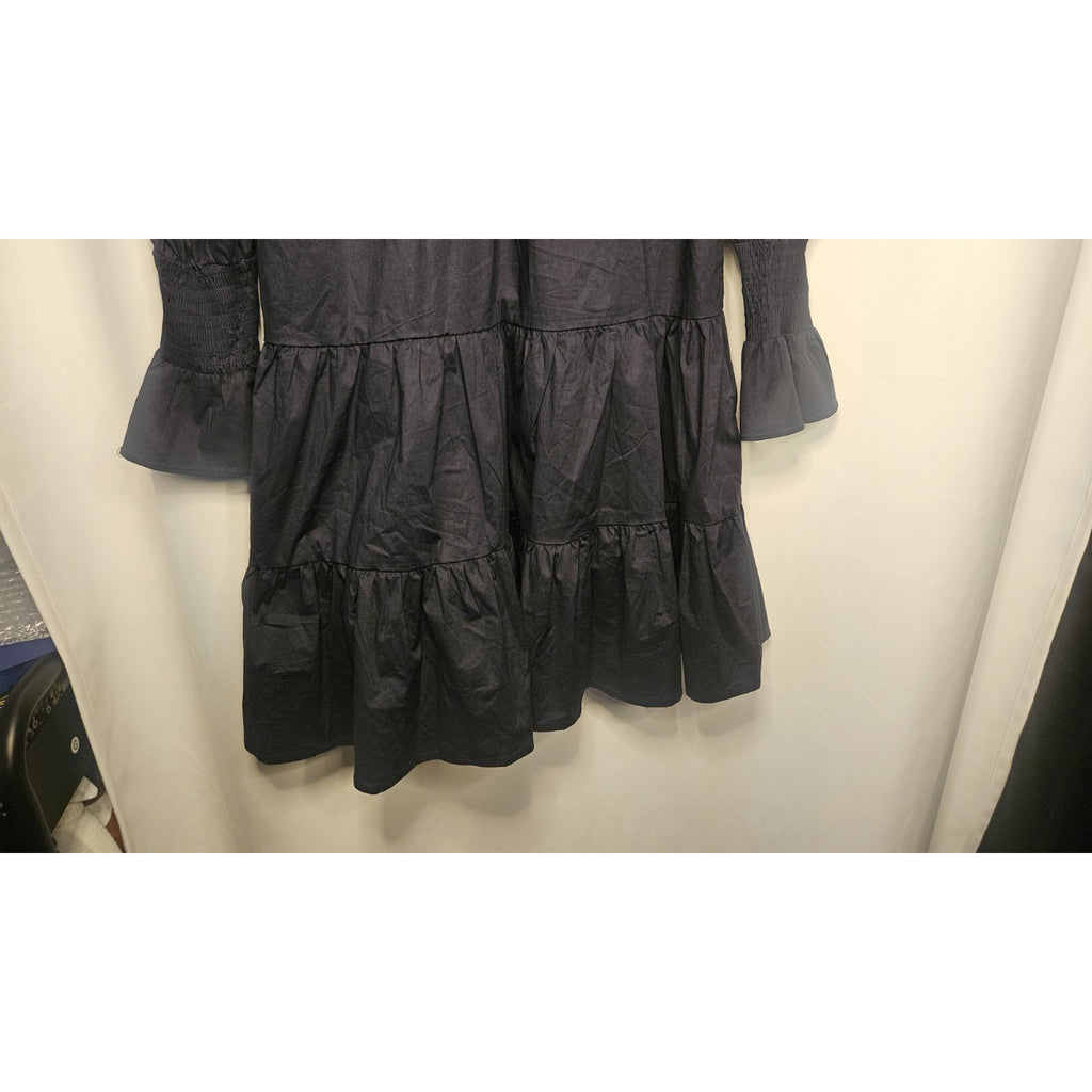 Tuckernuck Pomander Place Dress Blue Striped Kenzo Mini Size Small Tiered Dress Summer Outfit Trendy Styles