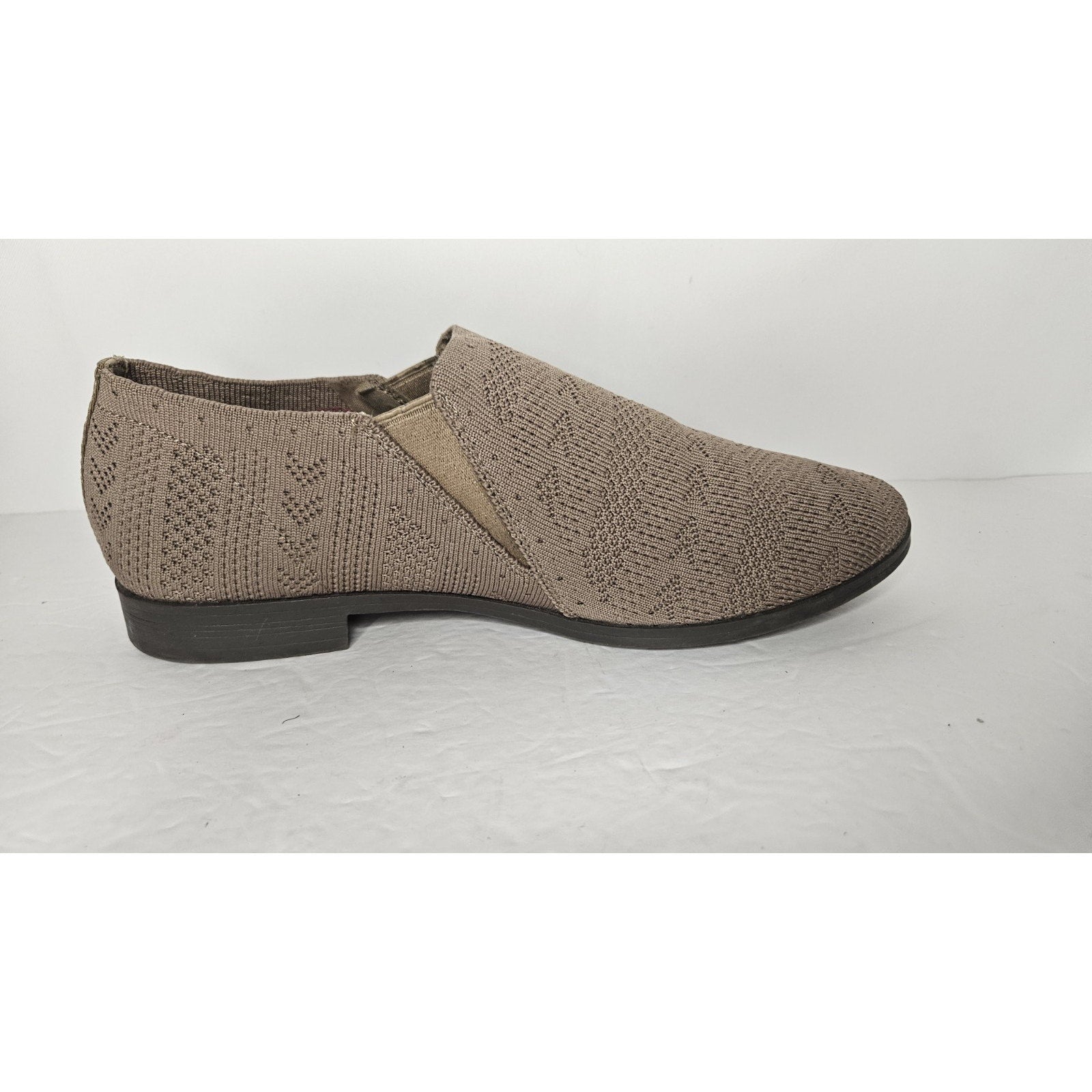 Skechers Cleo Prep Step Slip-on Casual Flats Taupe 158192 Women's 8