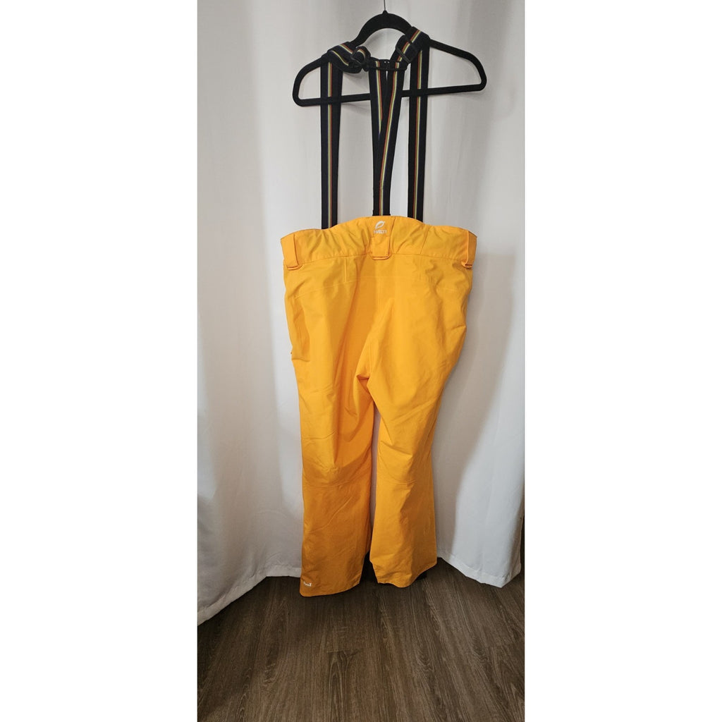 HALTI DrymaxX Ski Pants Mens Size XXL Removable Straps Adjustable Waist Orange