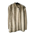 Vintage D'ESPRIT Dubrowsky & Perlbinder Faux Fur Wool Coat/Jacket Womens Size 14