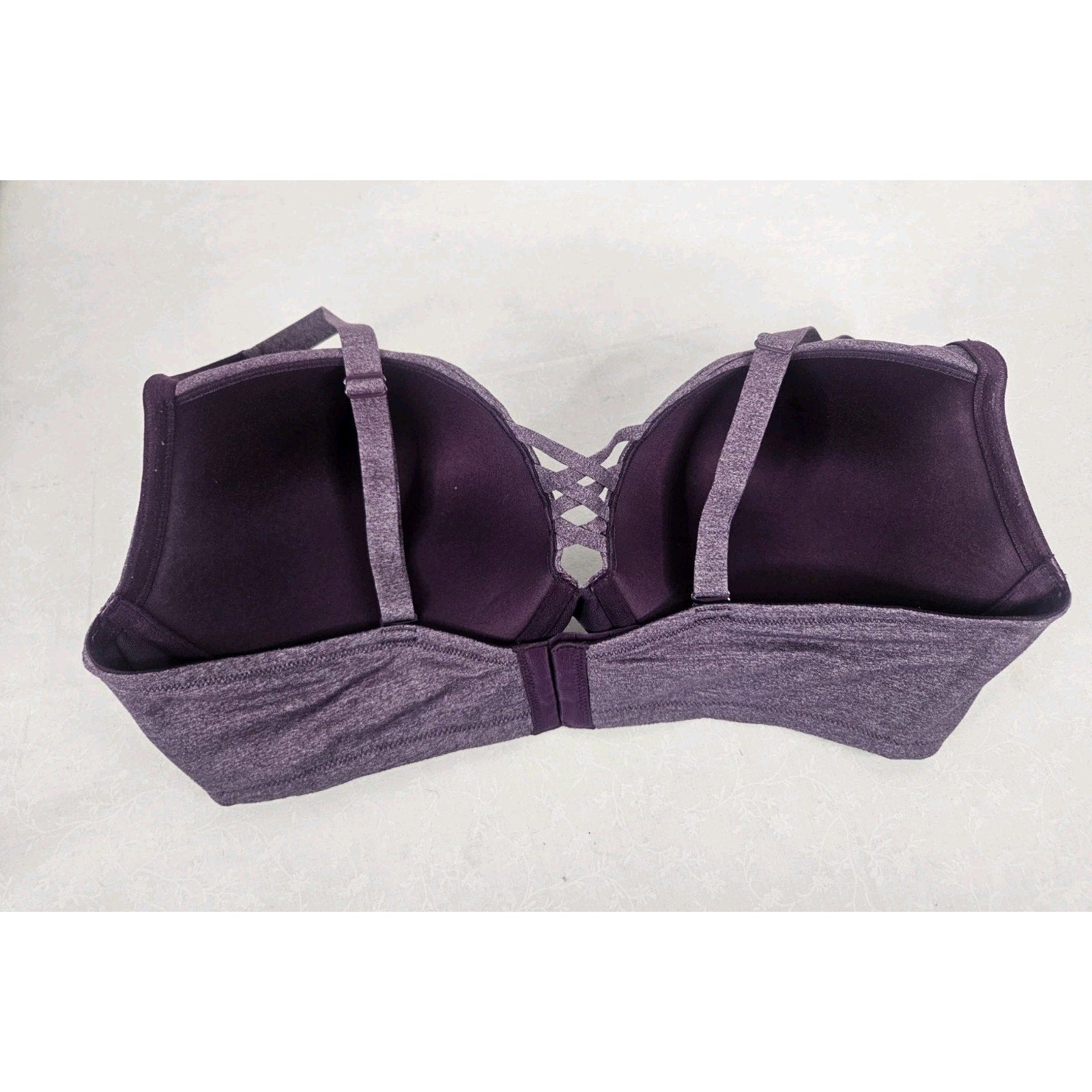 Torrid Curve Purple Lightly Padded Spring Bra Size 40DD