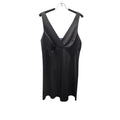 Rya Collection Women's Sz 1X Plus Size Positivity Black Satin Chemise Nightgown
