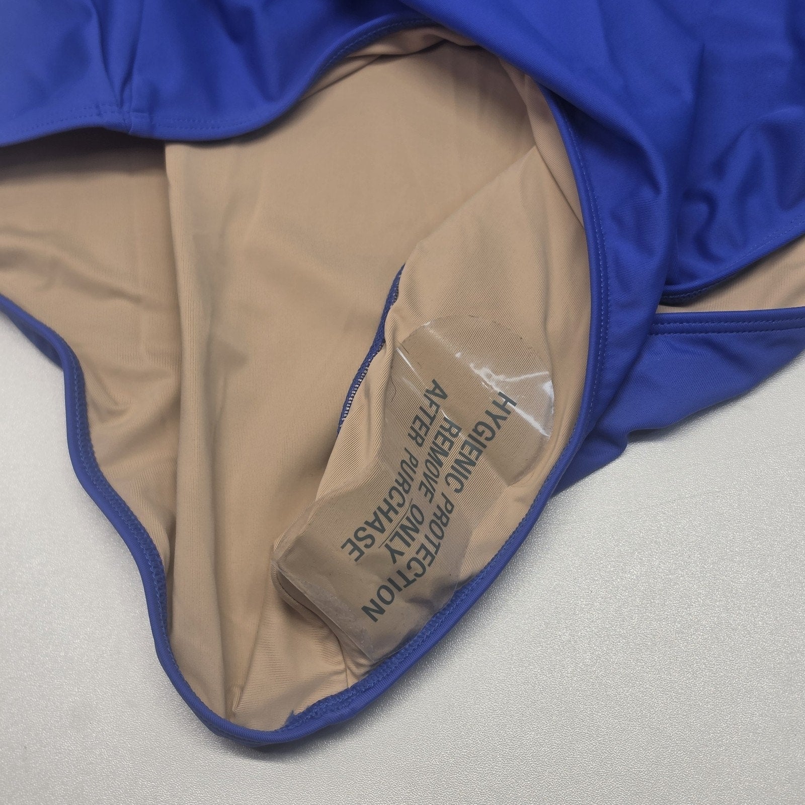 NWT Summersalt Ruched Backflip Swimsuit Sold Out Ltd Ed Blue Deep V Sz 14