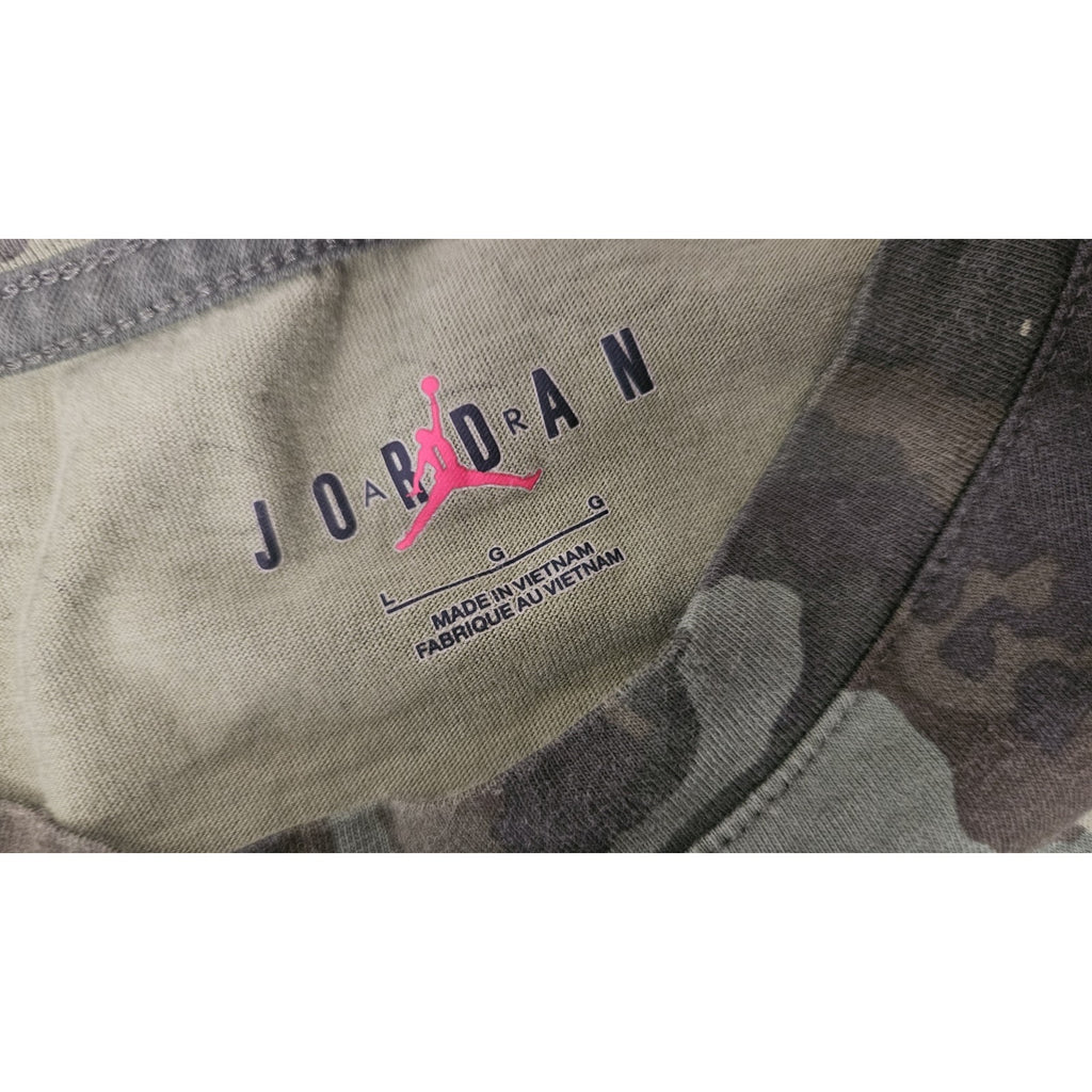 JORDAN ZION CARBON T-SHIRT MEN'S US STYLE # DH9711-335 Size L