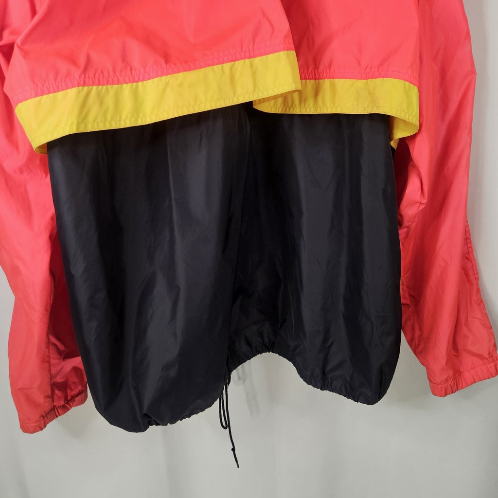 Vtg Woolrich Mens Colorblock Windbreaker Water Resistant Jacket XXL Running Coat