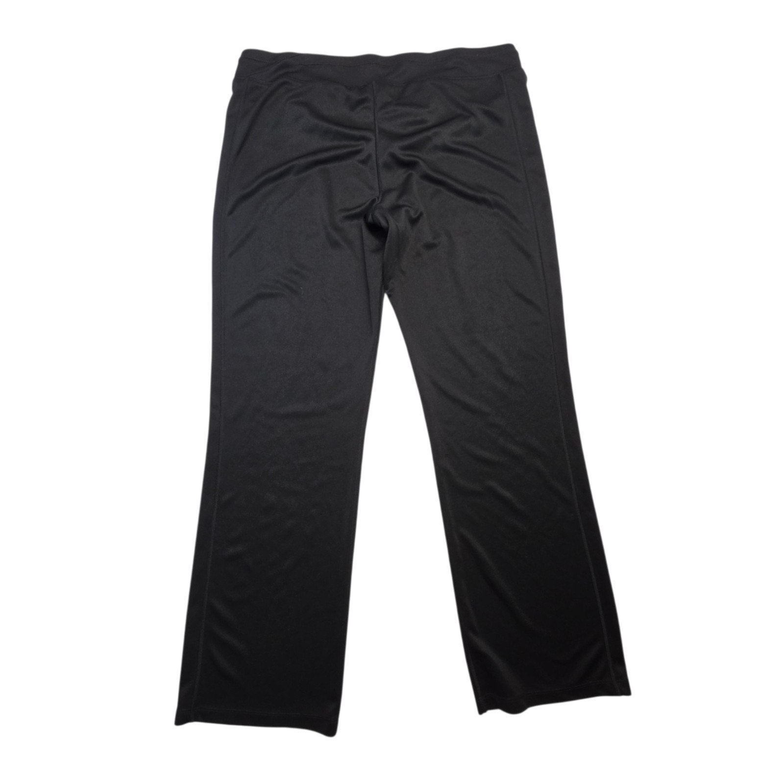 The North Face Women Flared Athleisure Pants Black Women's 2X Logo Criss Cross W