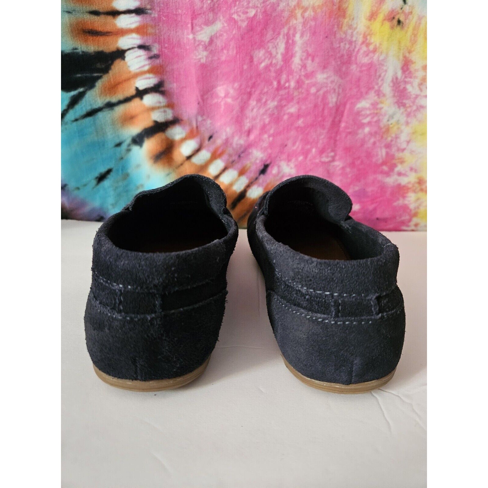 Zara Basic Collection Women's Navy Blue Slip On Loafers Size 7 EU 38