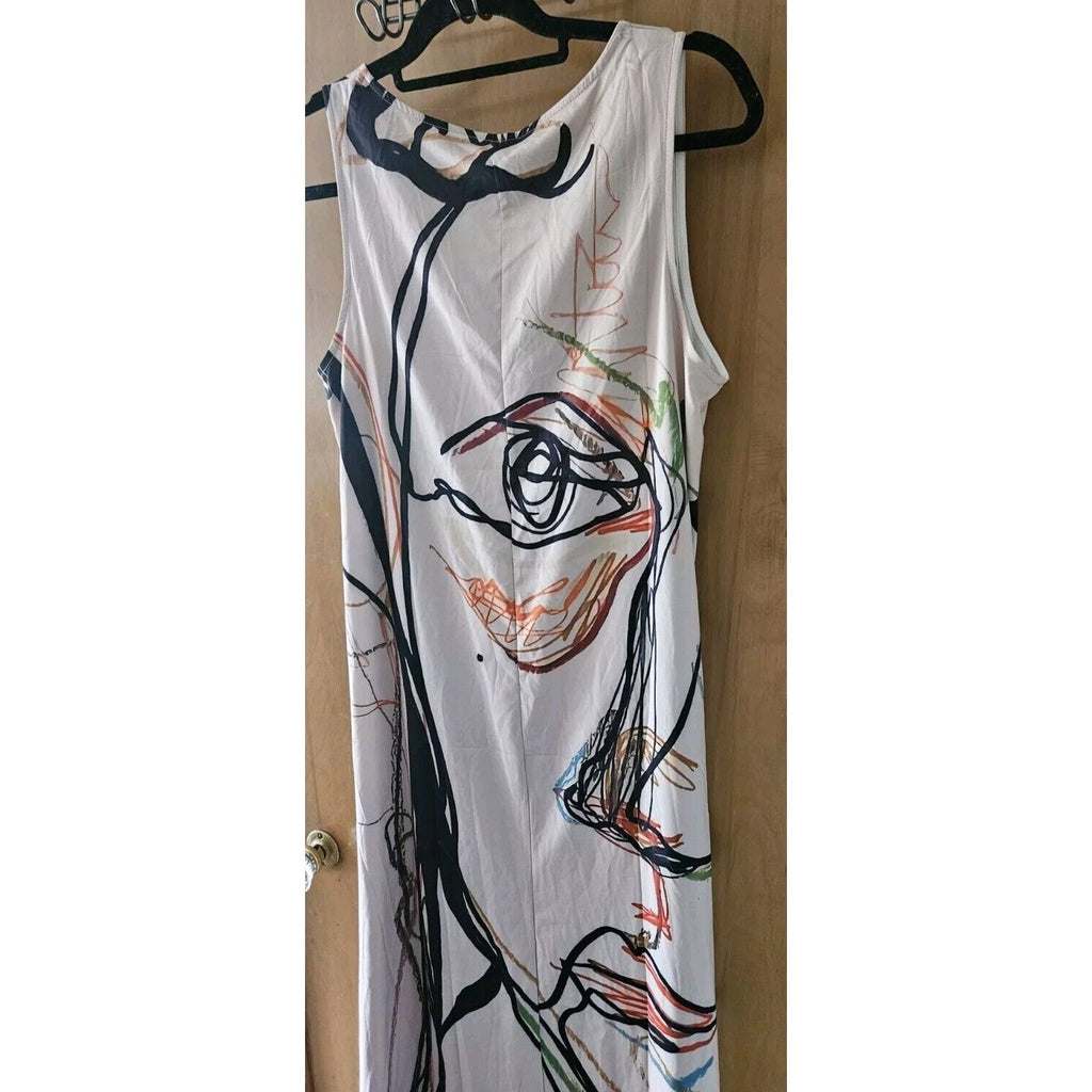 NWT Roywe Dress Full Length Summer Or Spring Dress Size Large