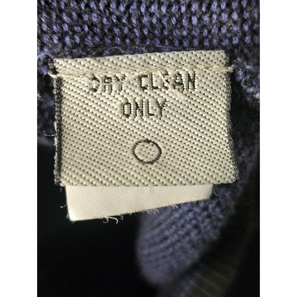 CUTTER & BUCK Men’s Ribbed Pullover Long Sleeve V-Neck Sweater Size M