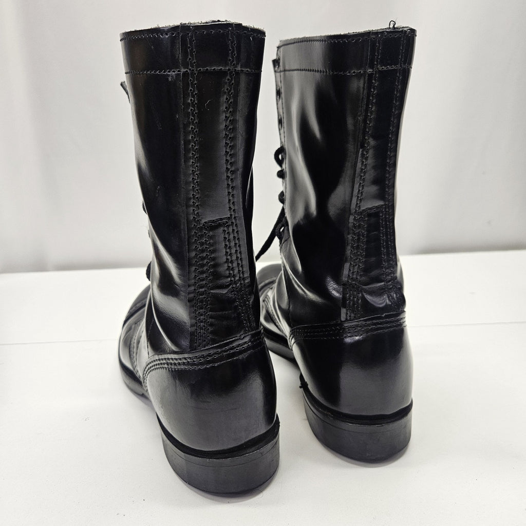 Vtg 90s CORCORAN Jump Boots 1500 USA Made 10" Black Combat Boot Sz 9 D Grunge