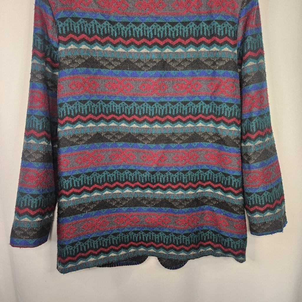 VTG David Paul New York Navajo Aztec Southwest Blazer Jacket USA Made Medium
