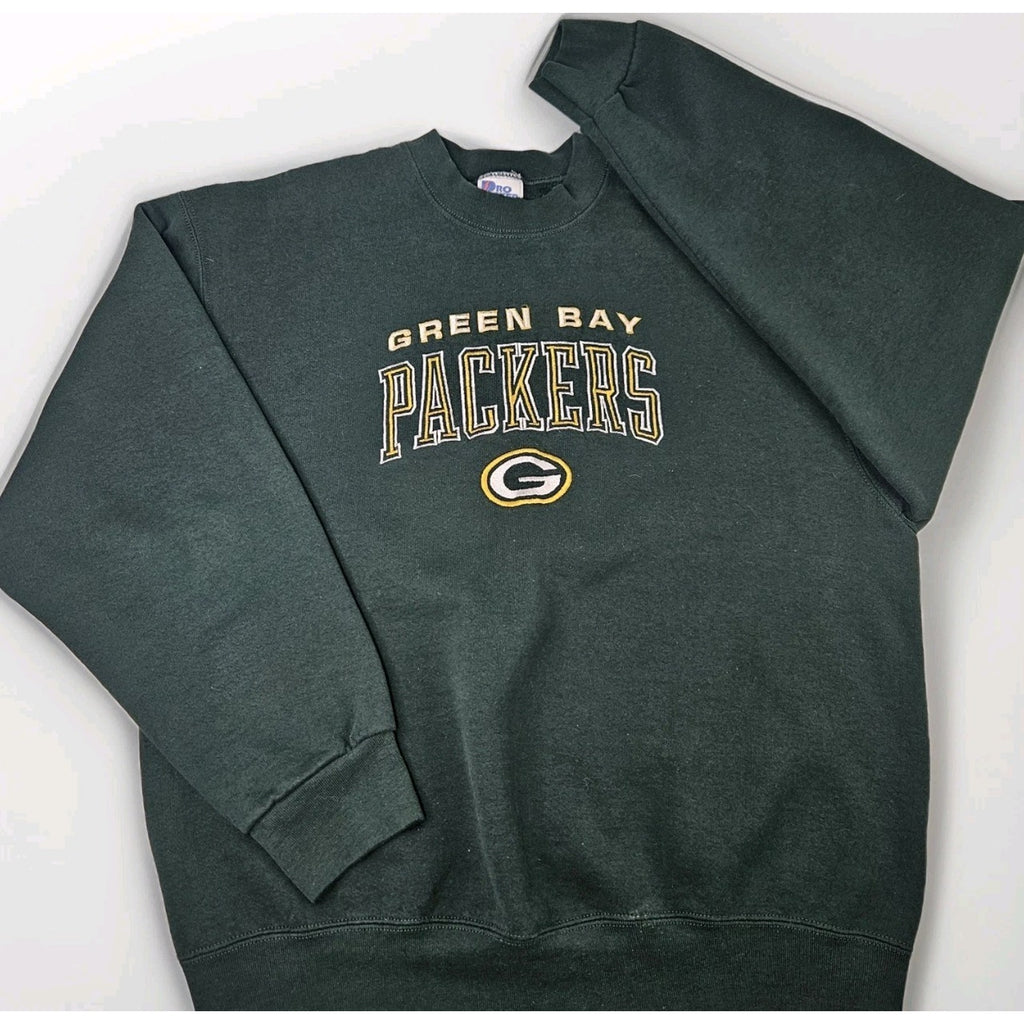 Vintage Green Bay Packers Sweatshirt Mens XL NFL Football Pro Player 90s Sweater
