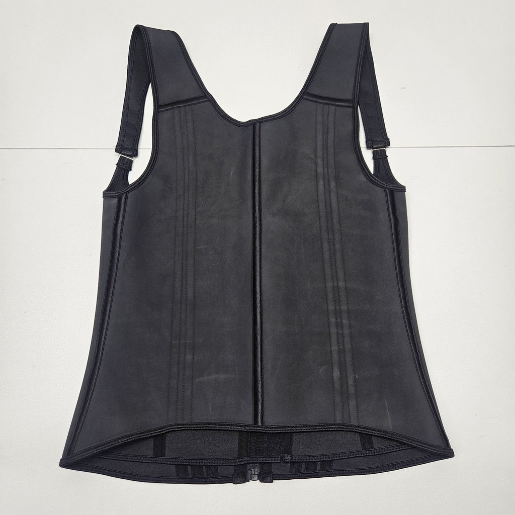 High Elasticity Body Shaping Waist Trainer Corset Zipper Support Design Large