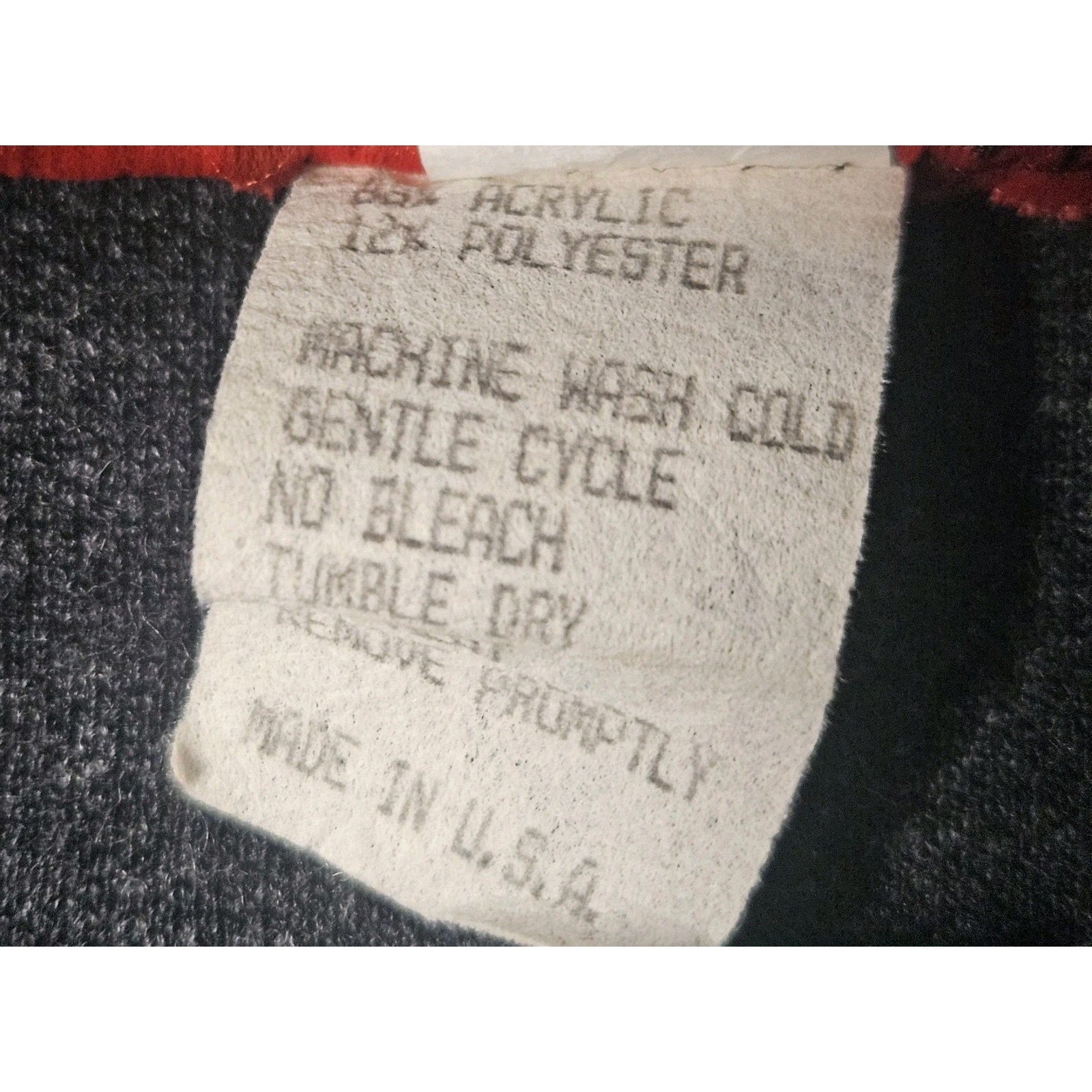 Vtg 80s J.B Wright Womens Open Front Textured Knit Cardigan 12 Lg Charcoal Gray