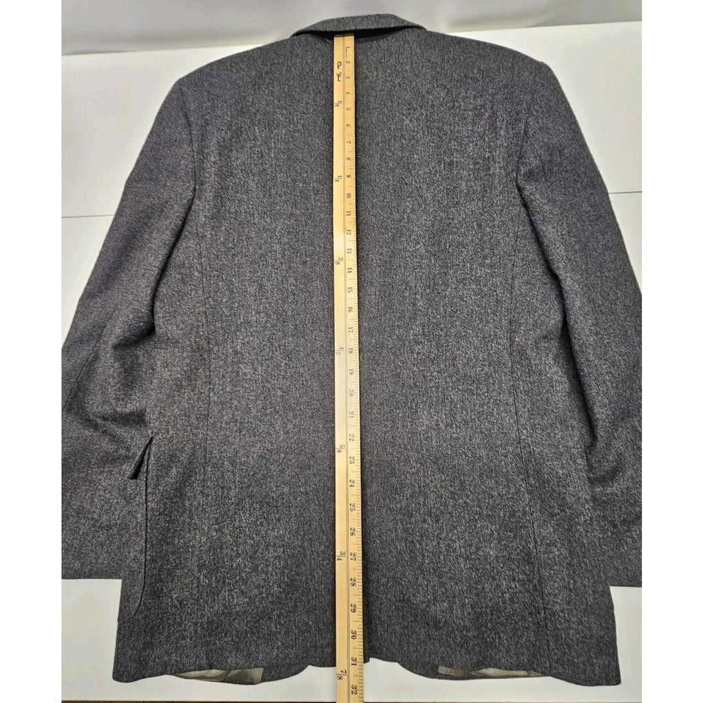 100% Pure Wool Jacket Blazer Coat USA Made VTG By BROOKE & DEANE 40R