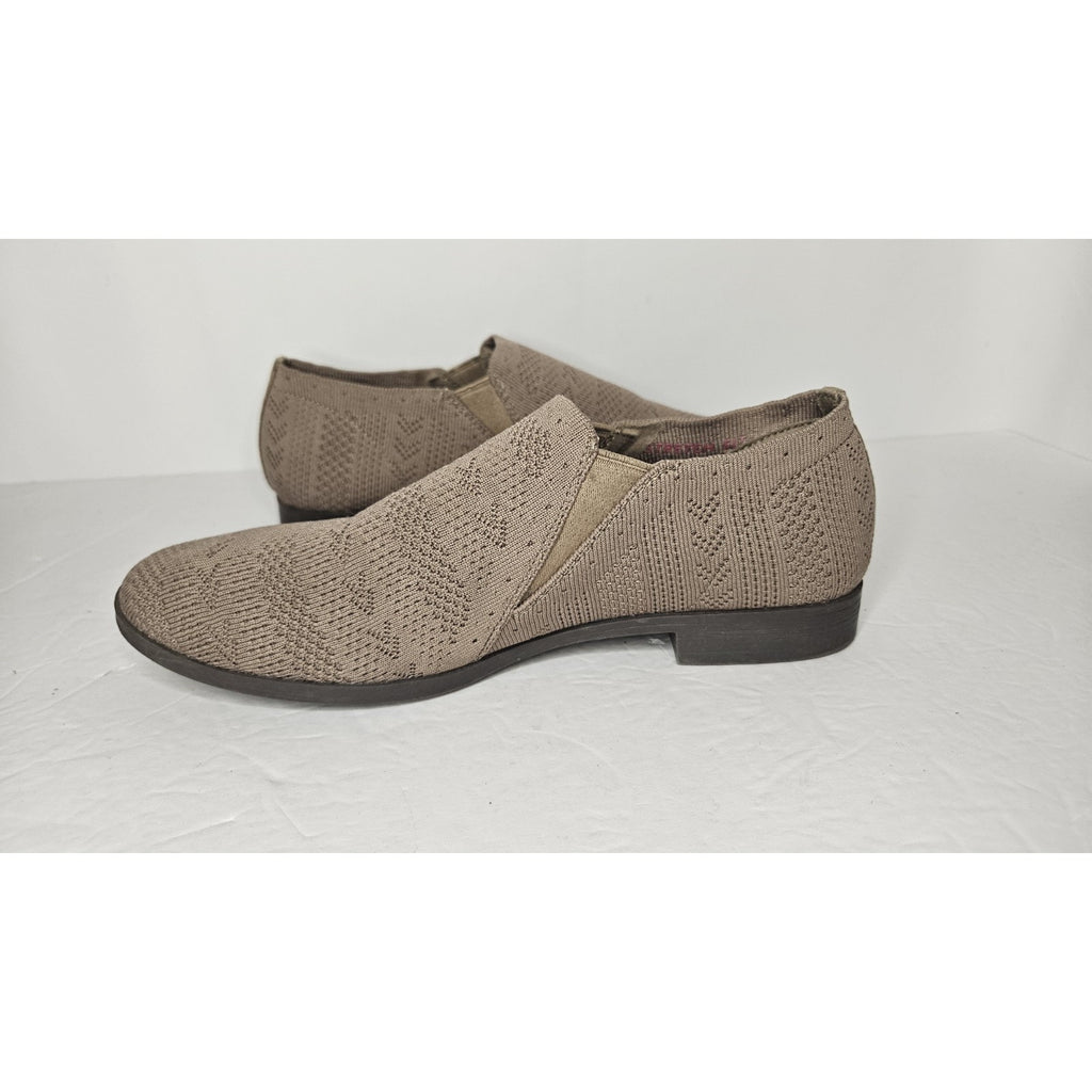 Skechers Cleo Prep Step Slip-on Casual Flats Taupe 158192 Women's 8
