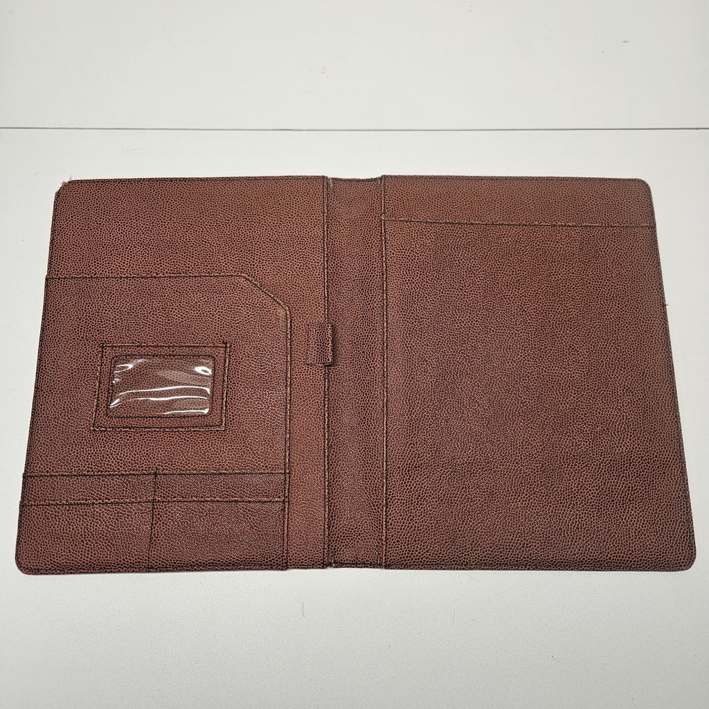Vintage 90s Green Bay Packers Pigskin Portfolio Organizer Notebook Football