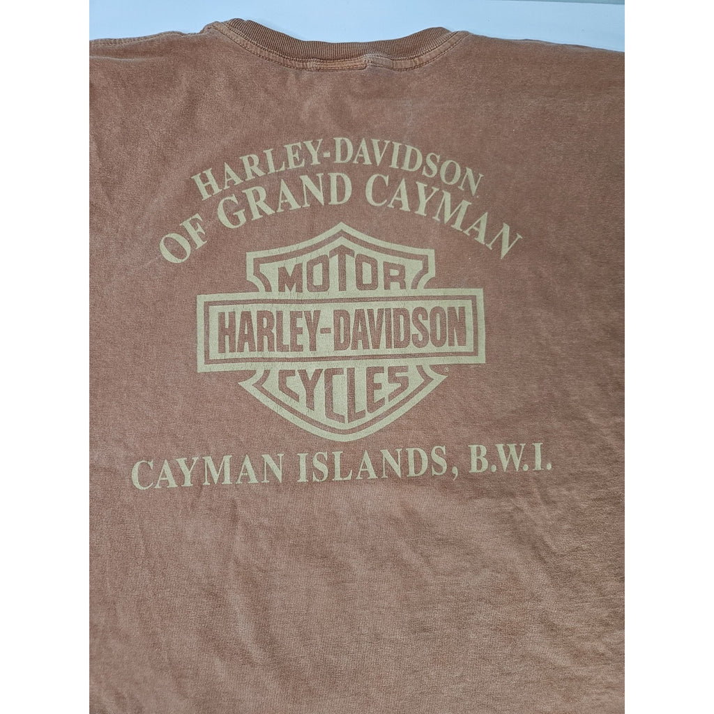 Harley Davidson “An American Legend” T-Shirt Cayman Islands Men's XL 2011