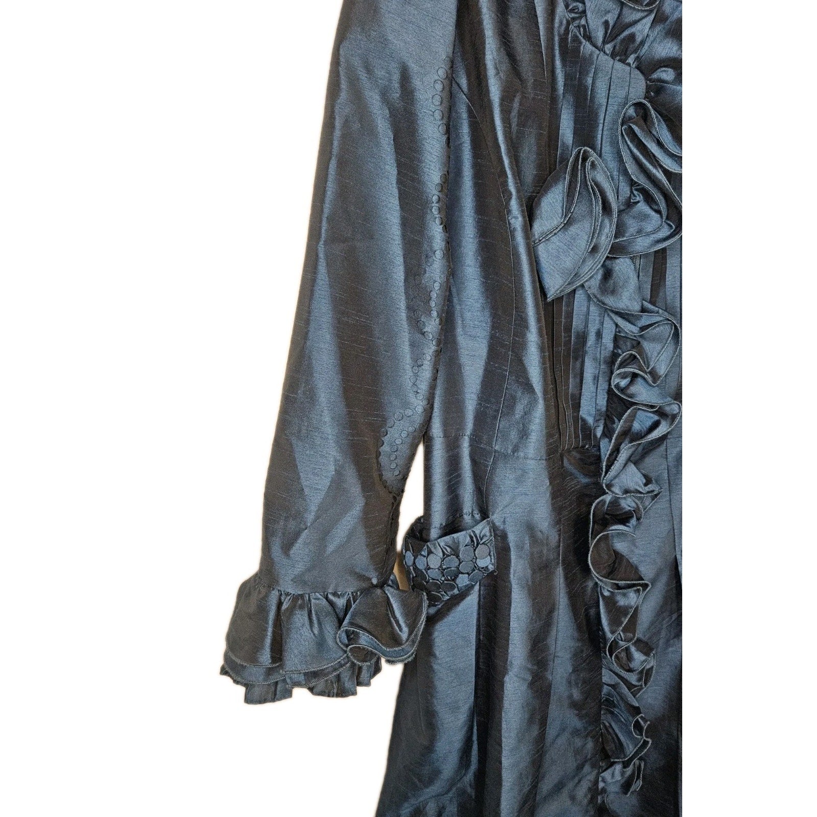 Serafina Two Piece Skirt Suit Evening Womens Plus Size 22 Ruffle Formal Dress