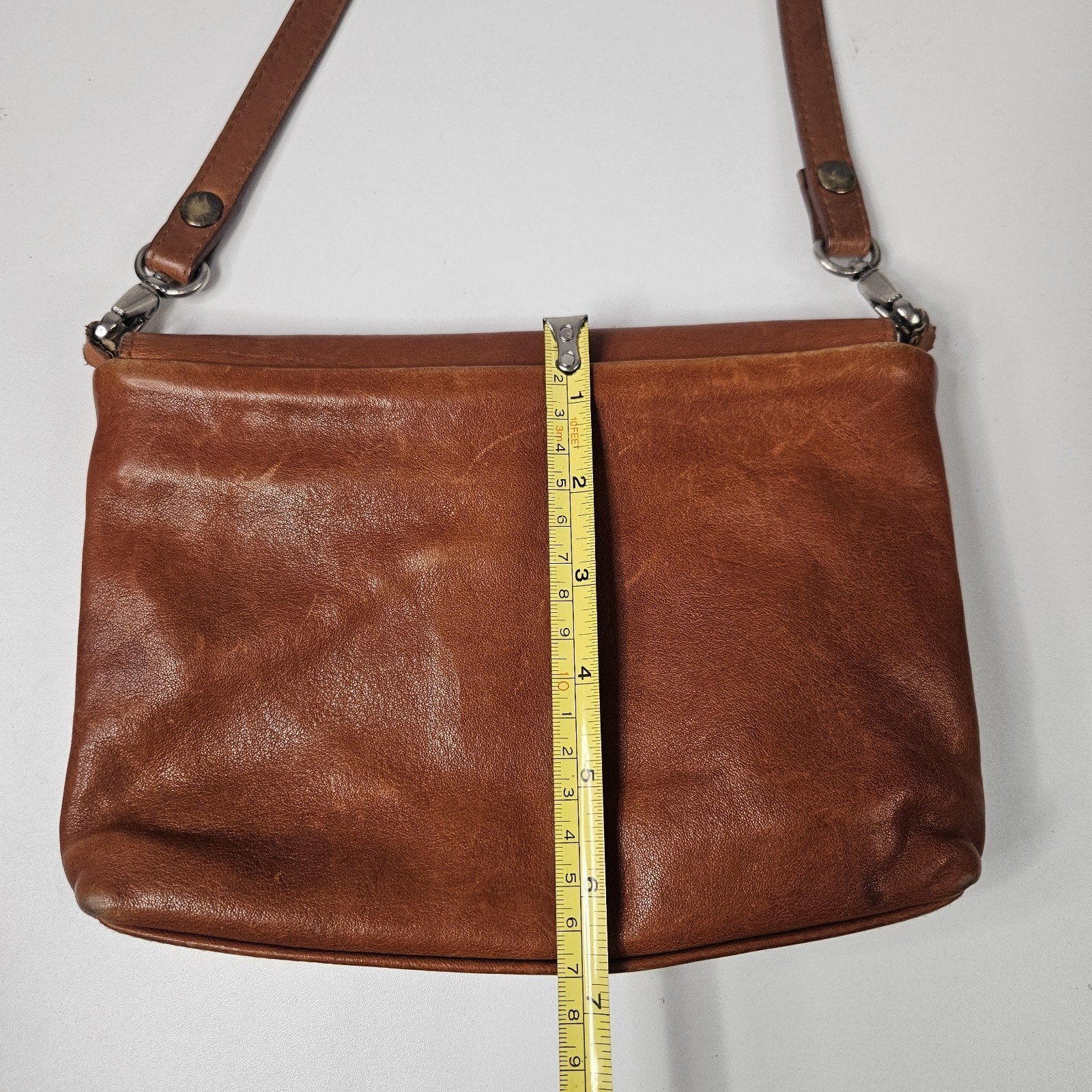 Handhand Cyan Genuine Cowhide Fur Leather Crossbody Bag Purse Western Cowgirl