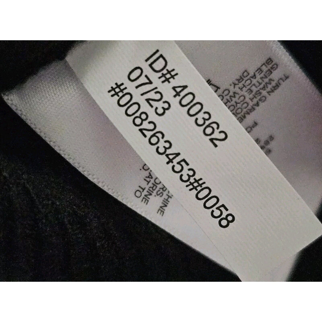 NWT Express Black Sweater With Faux Leather Accents Men's XL Crew Neck Pullover