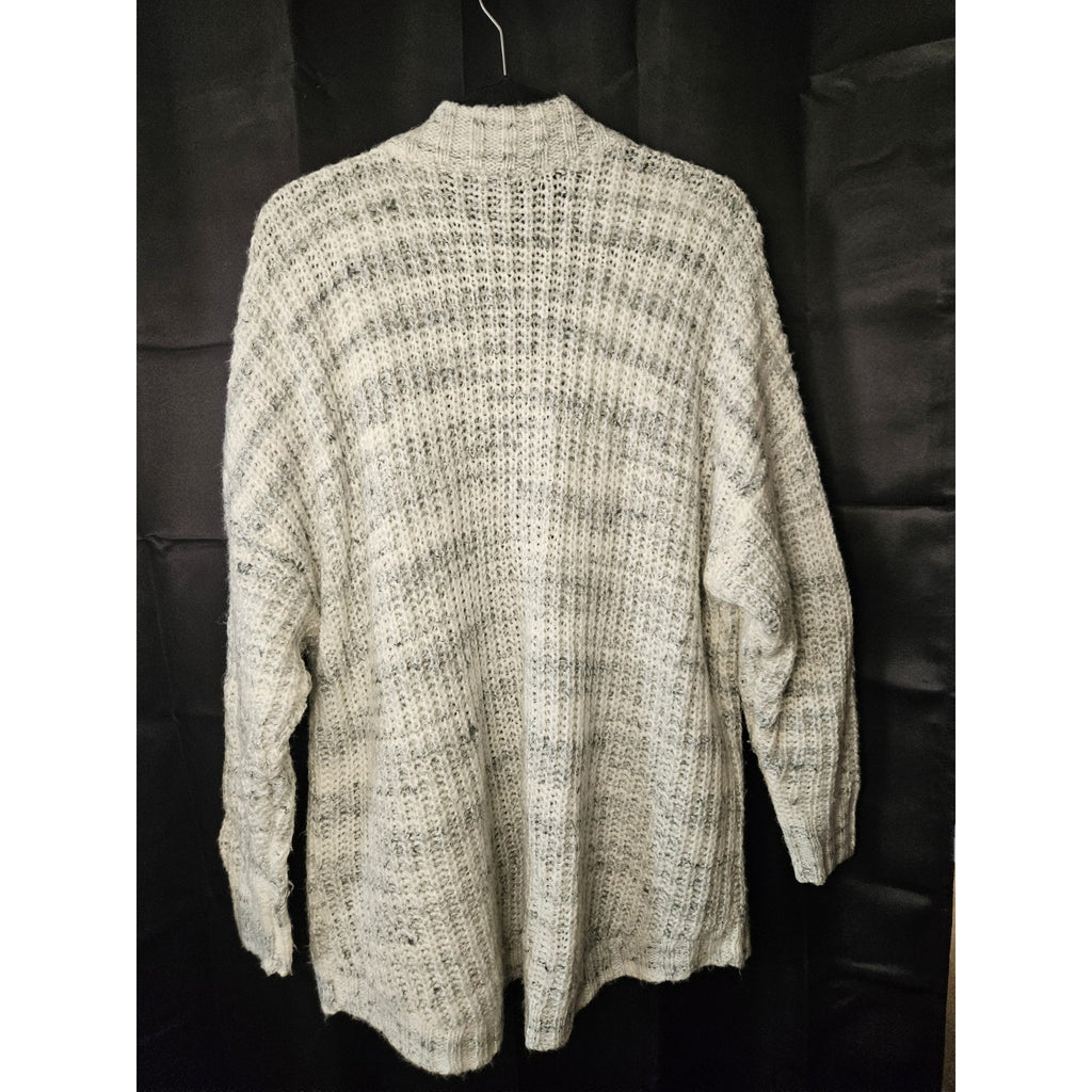 Torrid Dropped Shoulder Long Sleeve Cocoon Cardigan Gray Size 1 1X 18-20 #B01647
