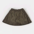 Romeo & Juliet Couture Skirt Small Olive Green Pleated Mini Skort Grunge Y2K