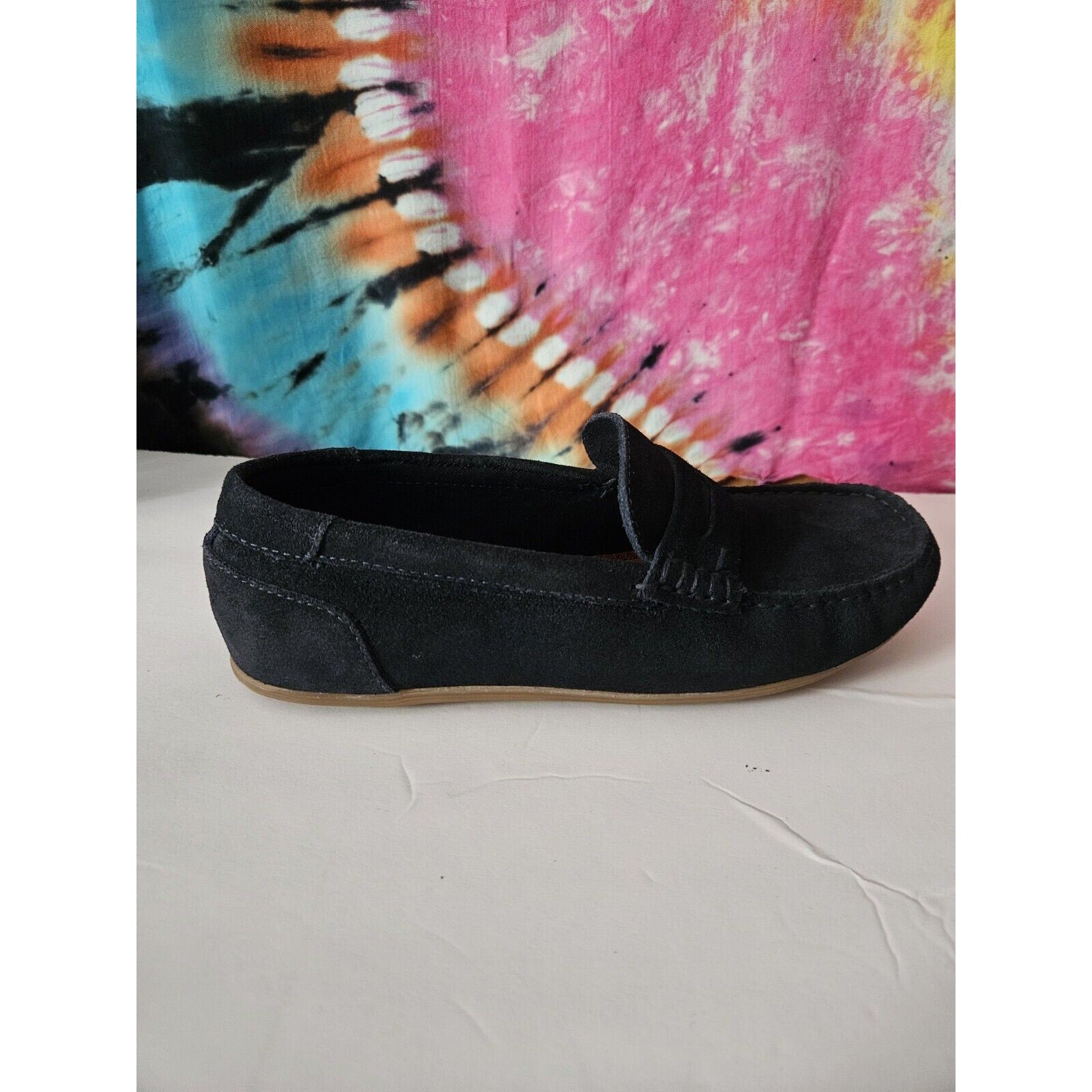 Zara Basic Collection Women's Navy Blue Slip On Loafers Size 7 EU 38