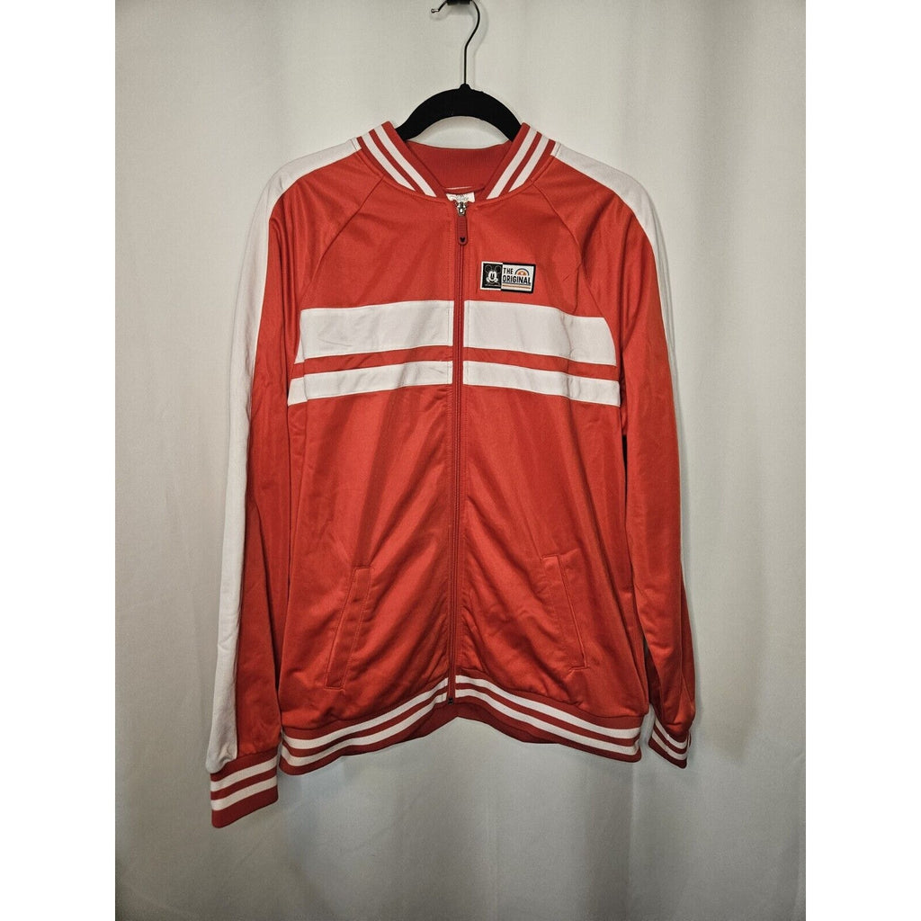 Disney The Original Mickey 1928 Burbank California Jacket Large Red Embroidered