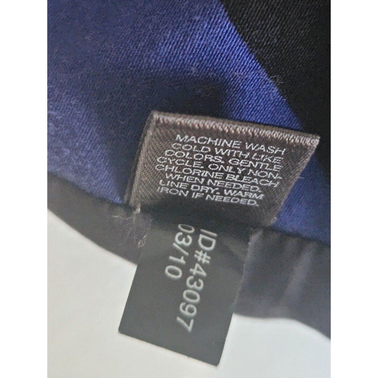 Express Design Studio Geo Pattern Skirt Womens Sz 6 Blue w Black Print Y2K