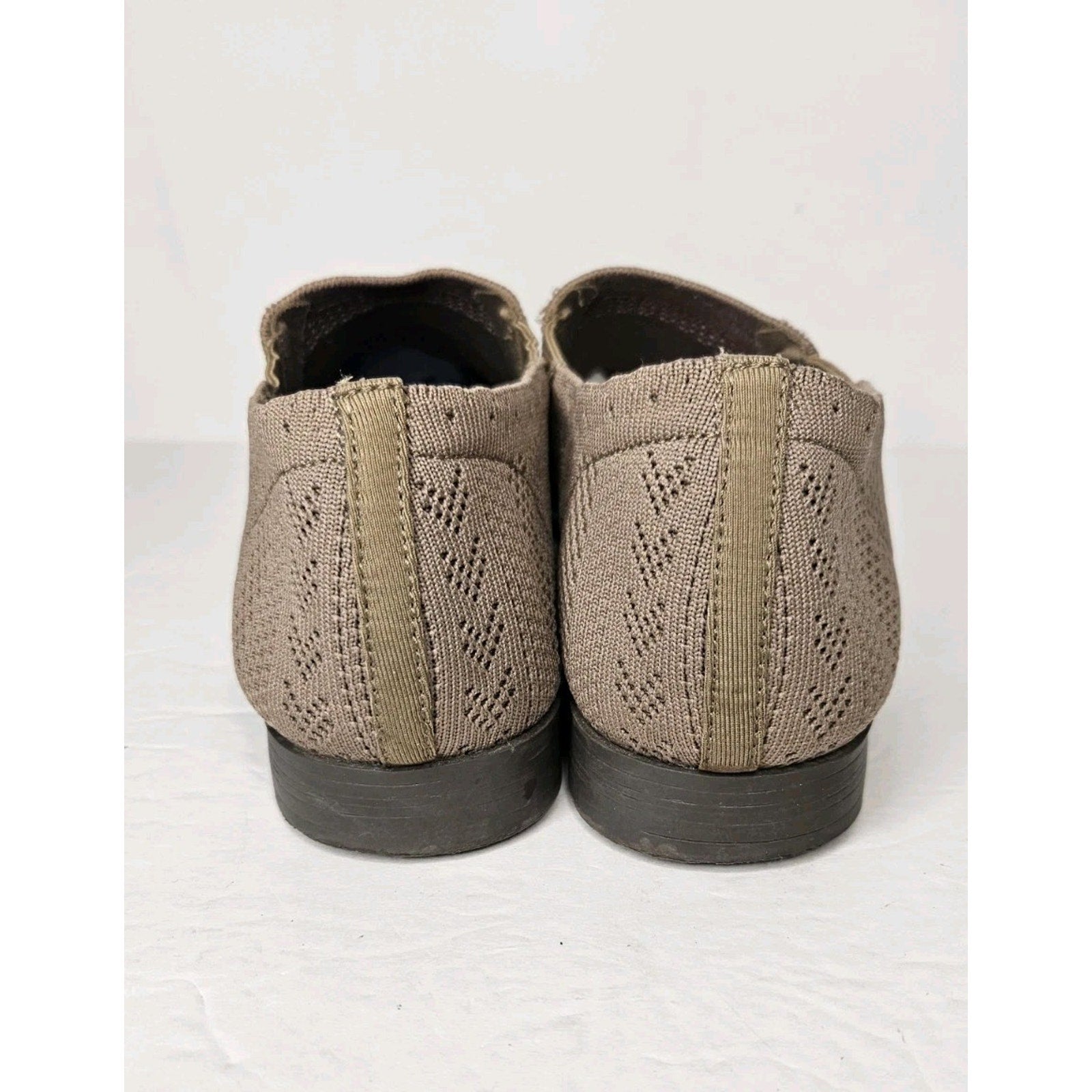 Skechers Cleo Prep Step Slip-on Casual Flats Taupe 158192 Women's 8