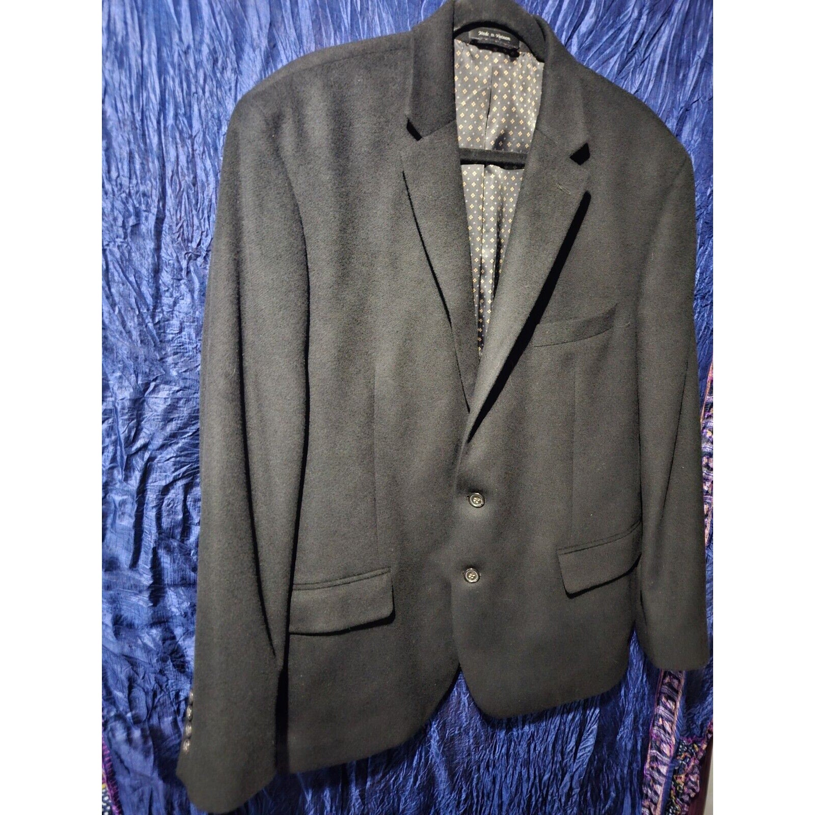 Lauren Ralph Lauren Sport Coat Blazer Men's XL Black 2-Button Jacket