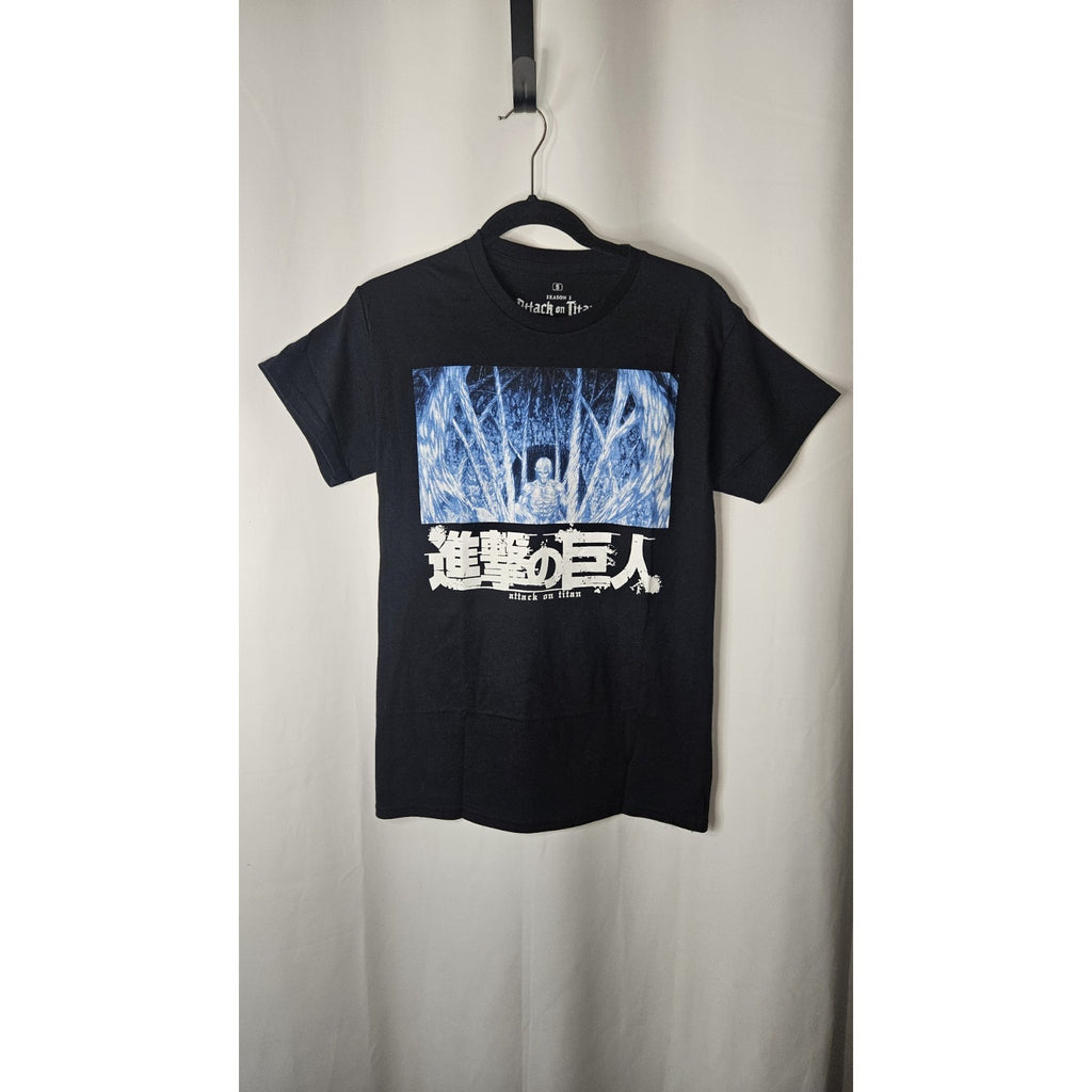 Official Attack On Titan Survey Corp Season 3 Black T-shirt Size Small