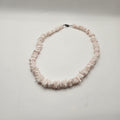 Pink Shell Chip Choker Collar Necklace Barrel Closure 90s Y2K Preppy
